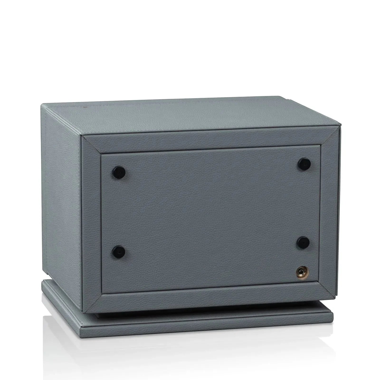 Remontoir Montre Cuir Gris 2 Places Silencieux