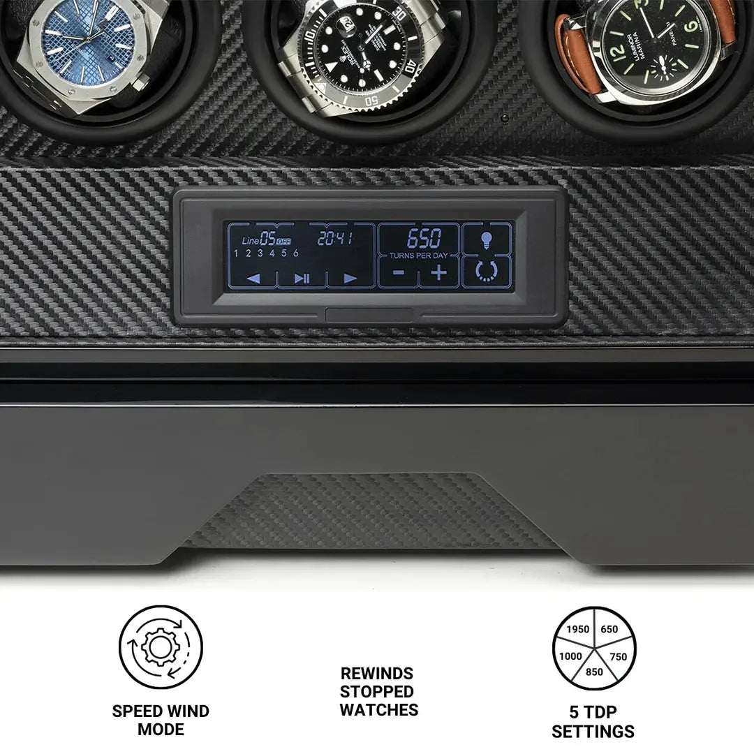 Coffre Fort Montre Plastique 9 Places Barrington