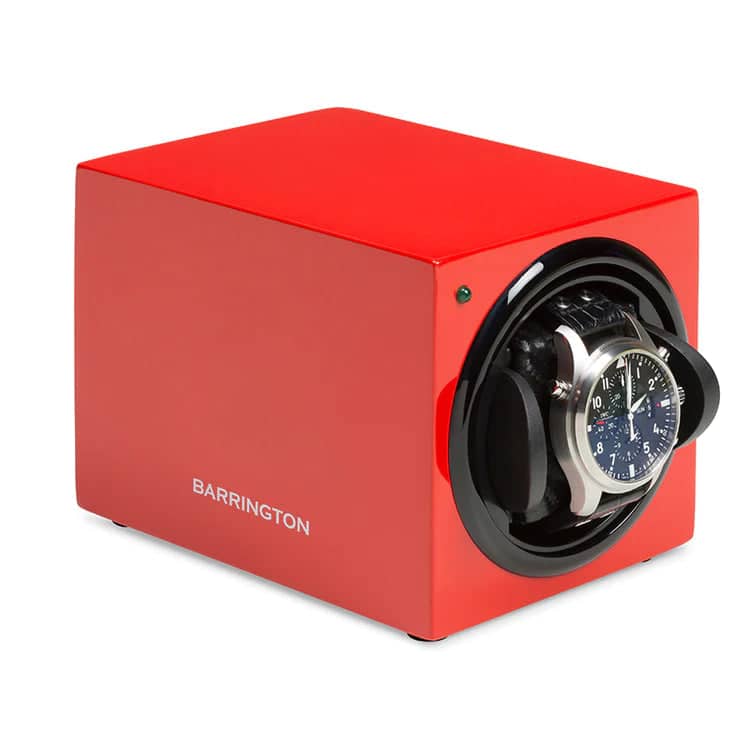 Remontoir Montre Bois Rouge Barrington Luxe