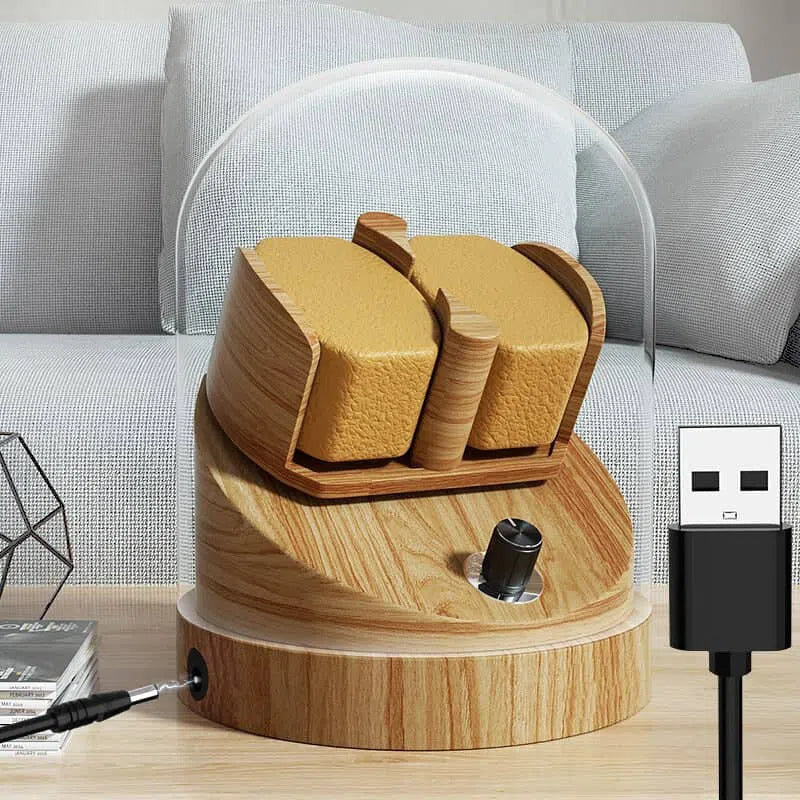 Coffre Fort Montre Bois Sapin Cloche 2 Places