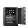 Coffre Fort Montre Bois Massif 8 Places Carbone