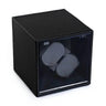 Coffre Fort Montre Bois Fibre Carbone Noir 2 Places