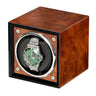 Remontoir Montre Cube Bois Teck