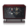 Coffre Fort Montre Bois Noyer Gloss 8 Places