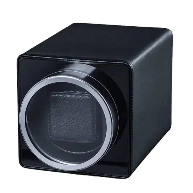 Remontoir Montre Acier Noir Dorian