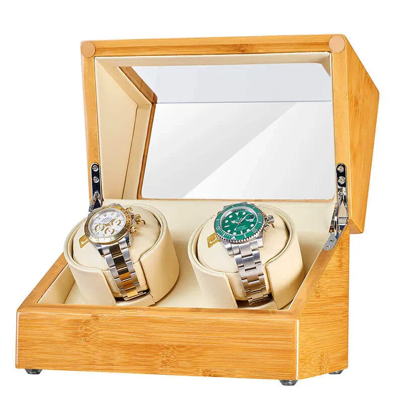 Remontoir Montre Bambou 2 Places Mabuchi