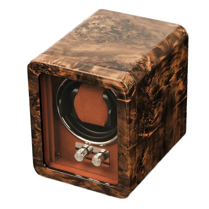 Remontoir Montre Carbone Ocre Luxe