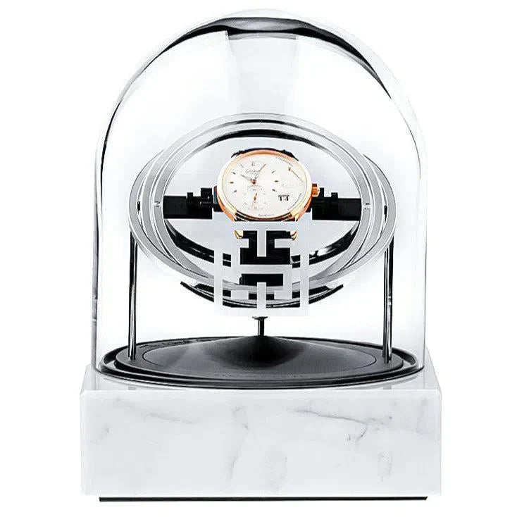 Remontoir Montre Marbre Blanc Luxe