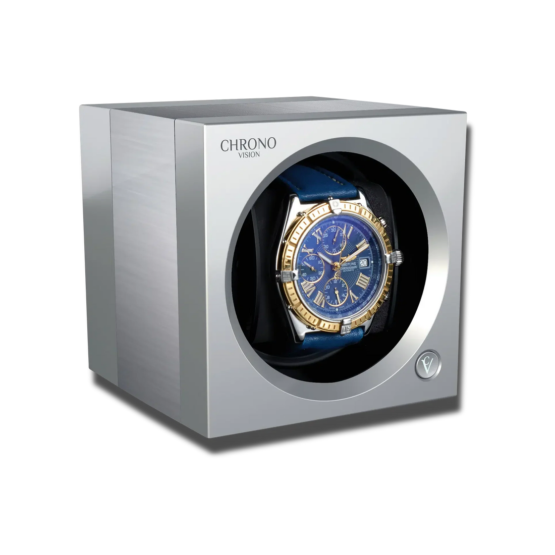 Remontoir Montre Automatique 1 Place Bluetooth Aluminium Gris