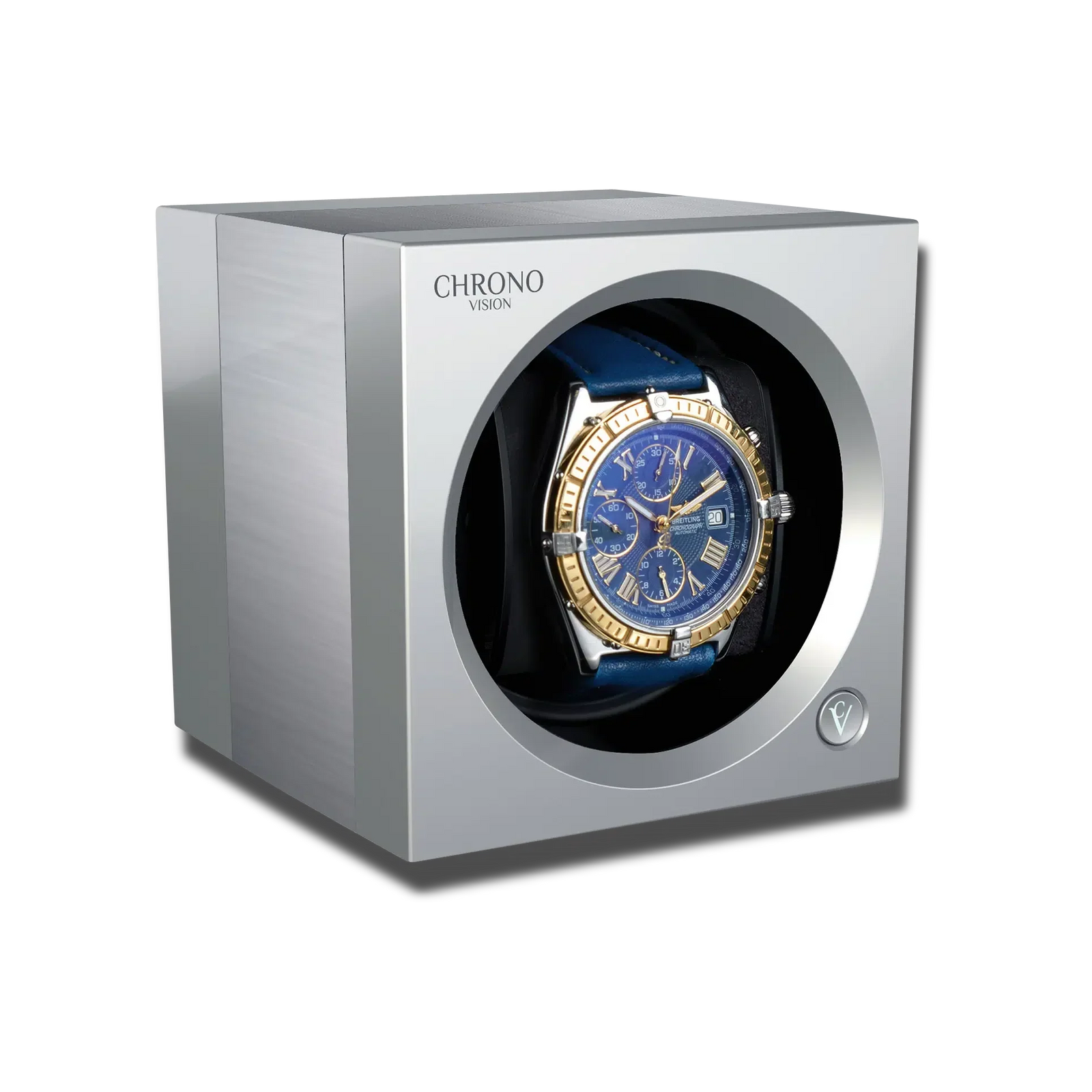 Remontoir Montre Aluminium Gris Premium