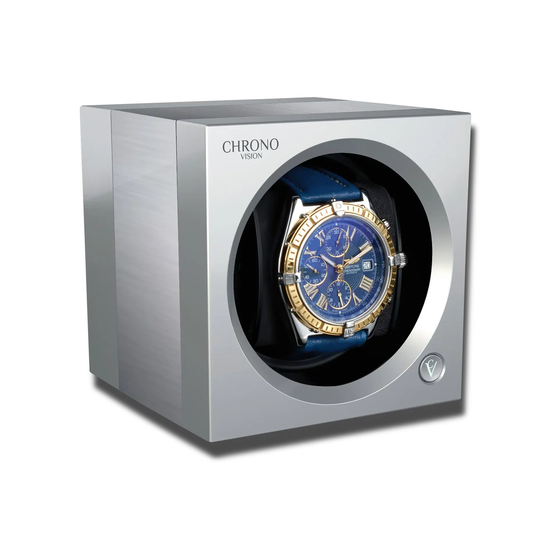 Remontoir Montre Aluminium Gris Premium