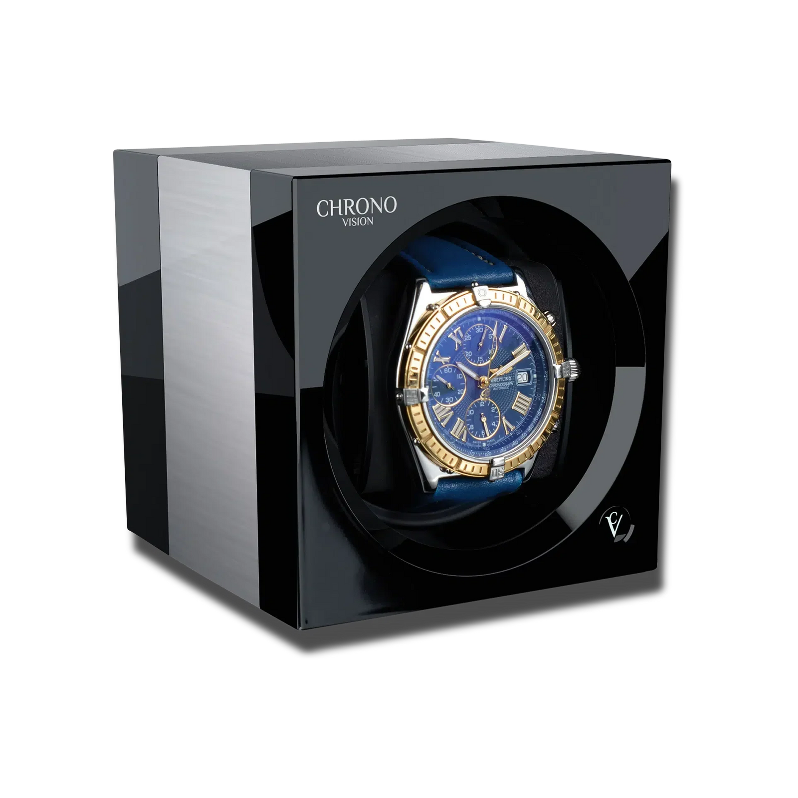 Remontoir Montre Aluminium Noir Premium