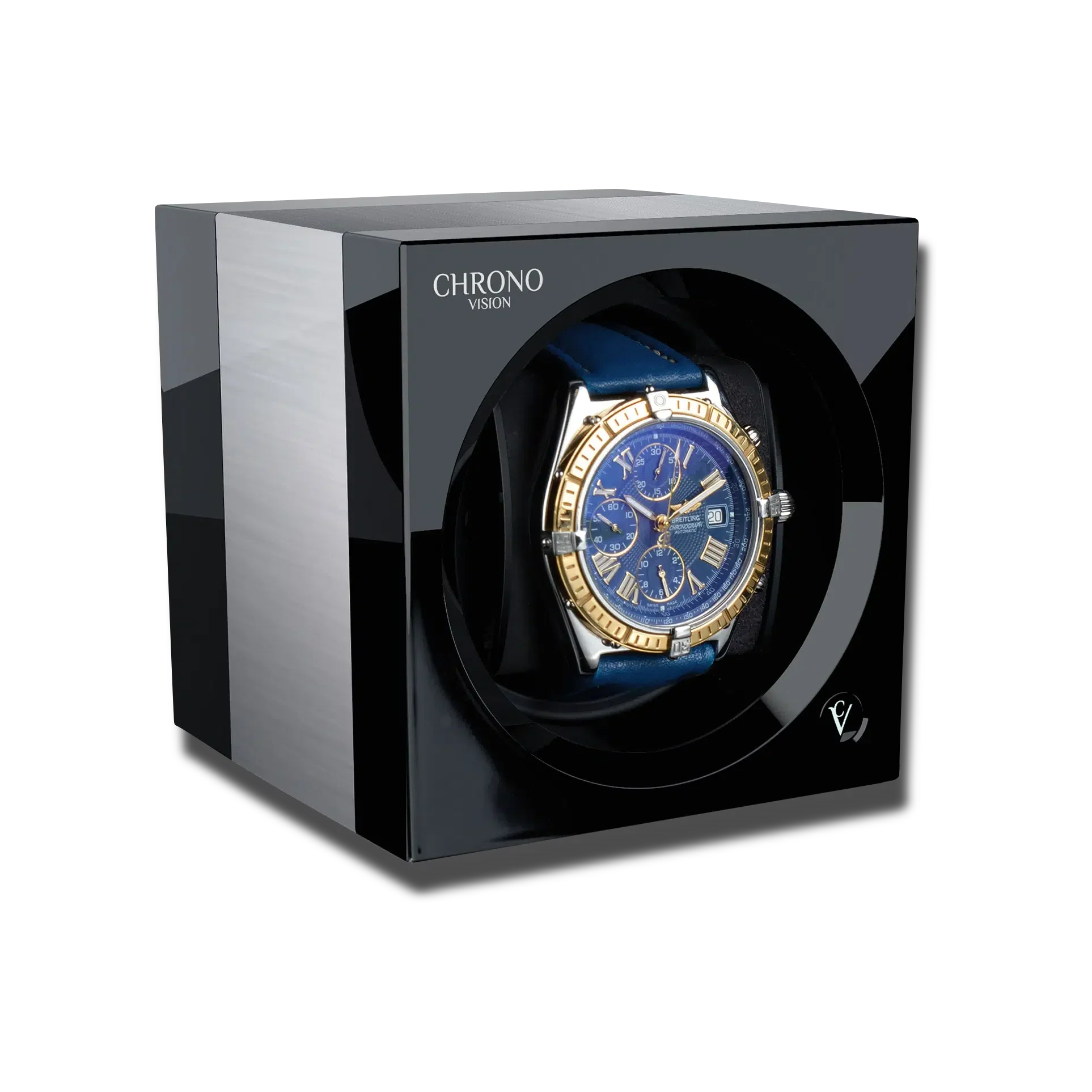 Remontoir Montre Aluminium Noir Premium
