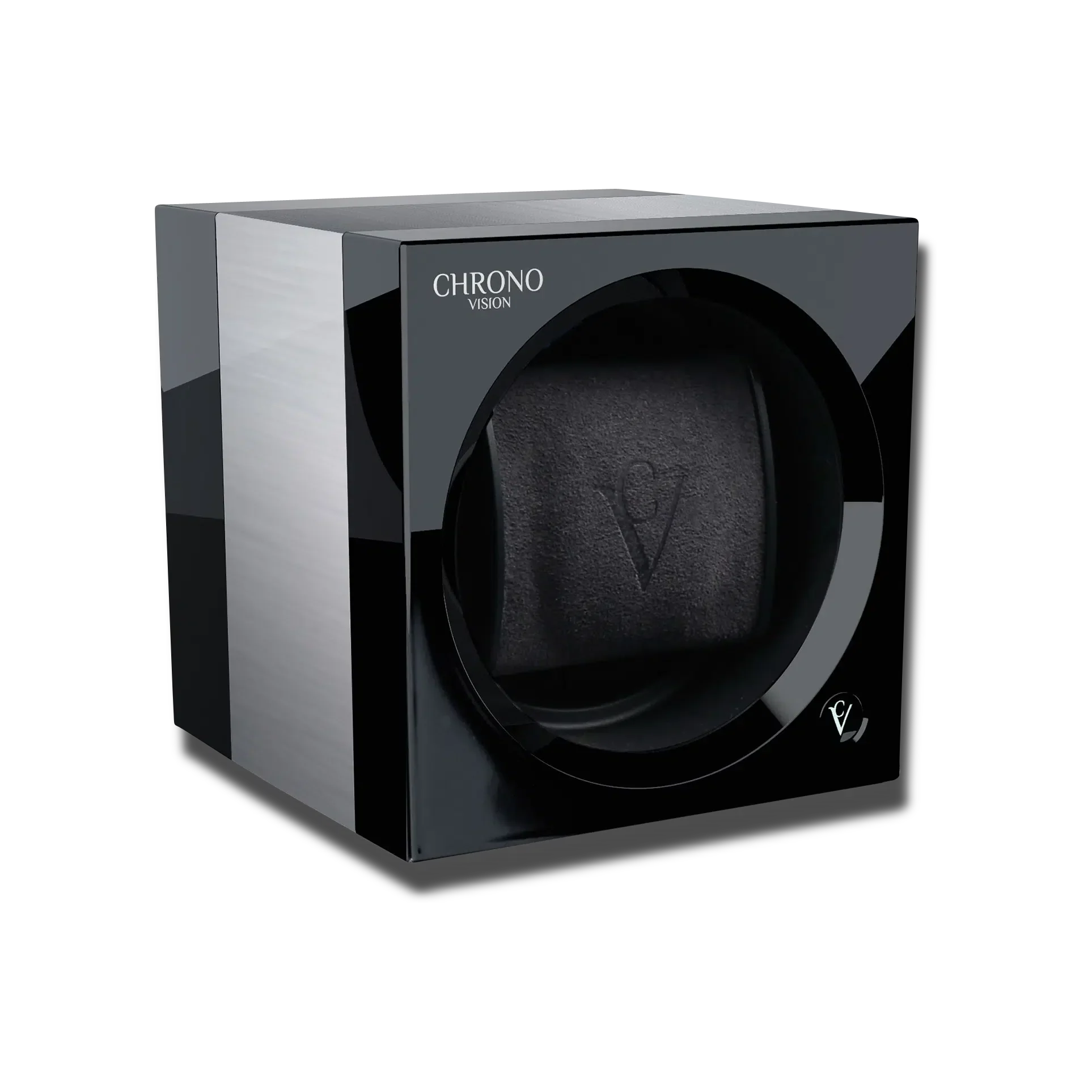 Remontoir Montre Aluminium Noir Premium