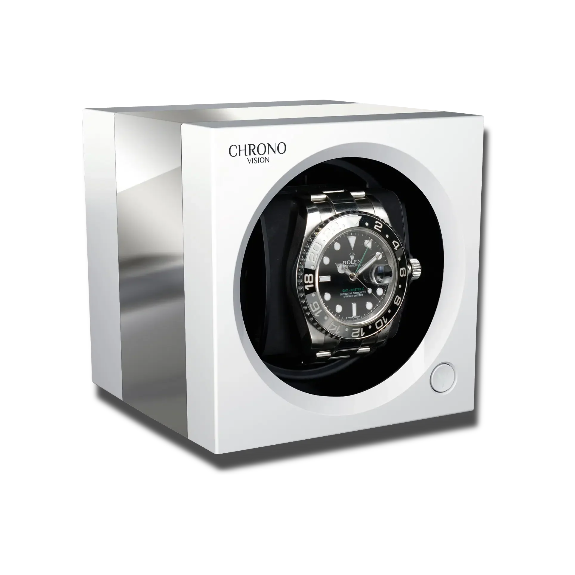 Remontoir Montre Aluminium Blanc Premium
