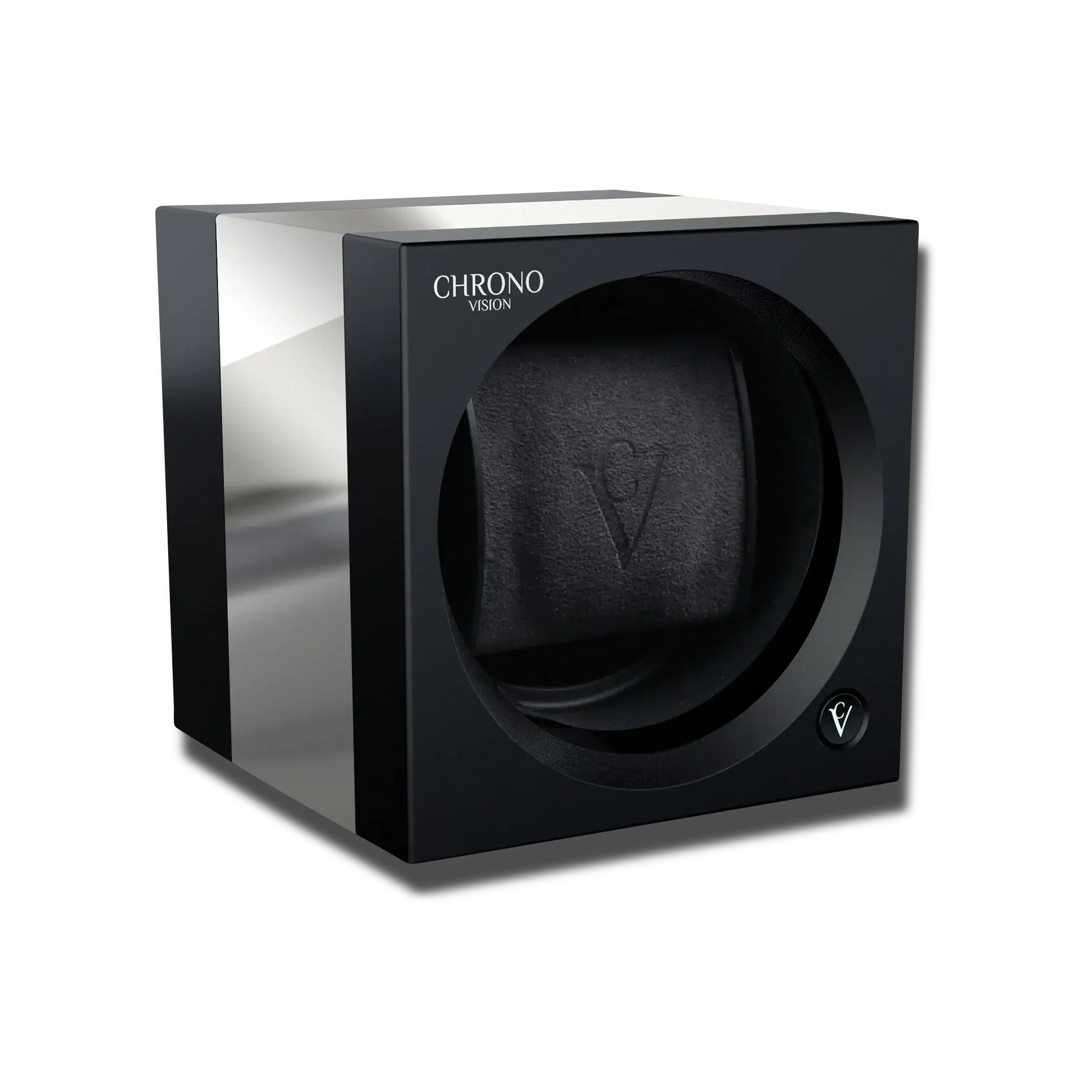 Remontoir Montre Piano Noir Luxe