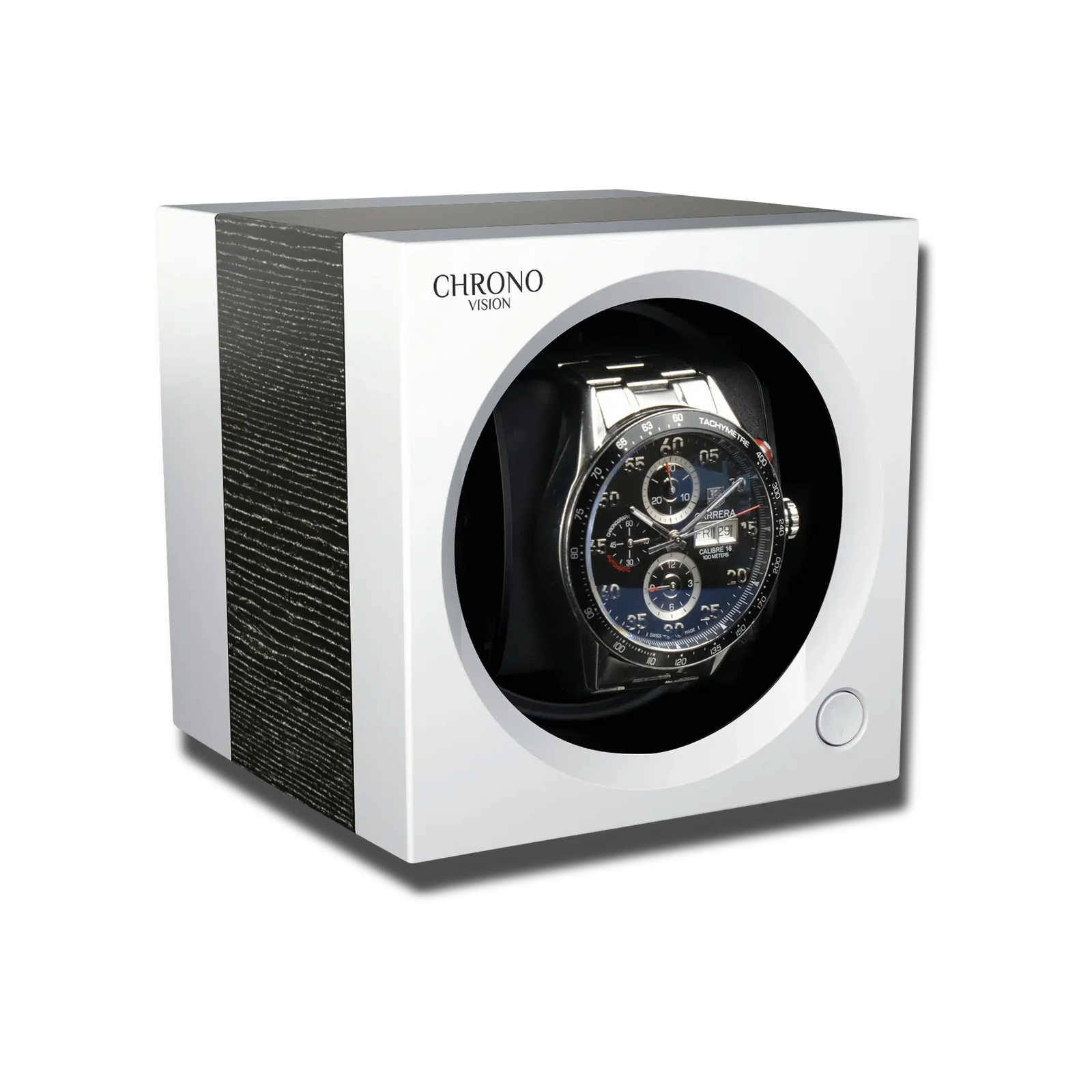 Remontoir Montre Satin Blanc Premium