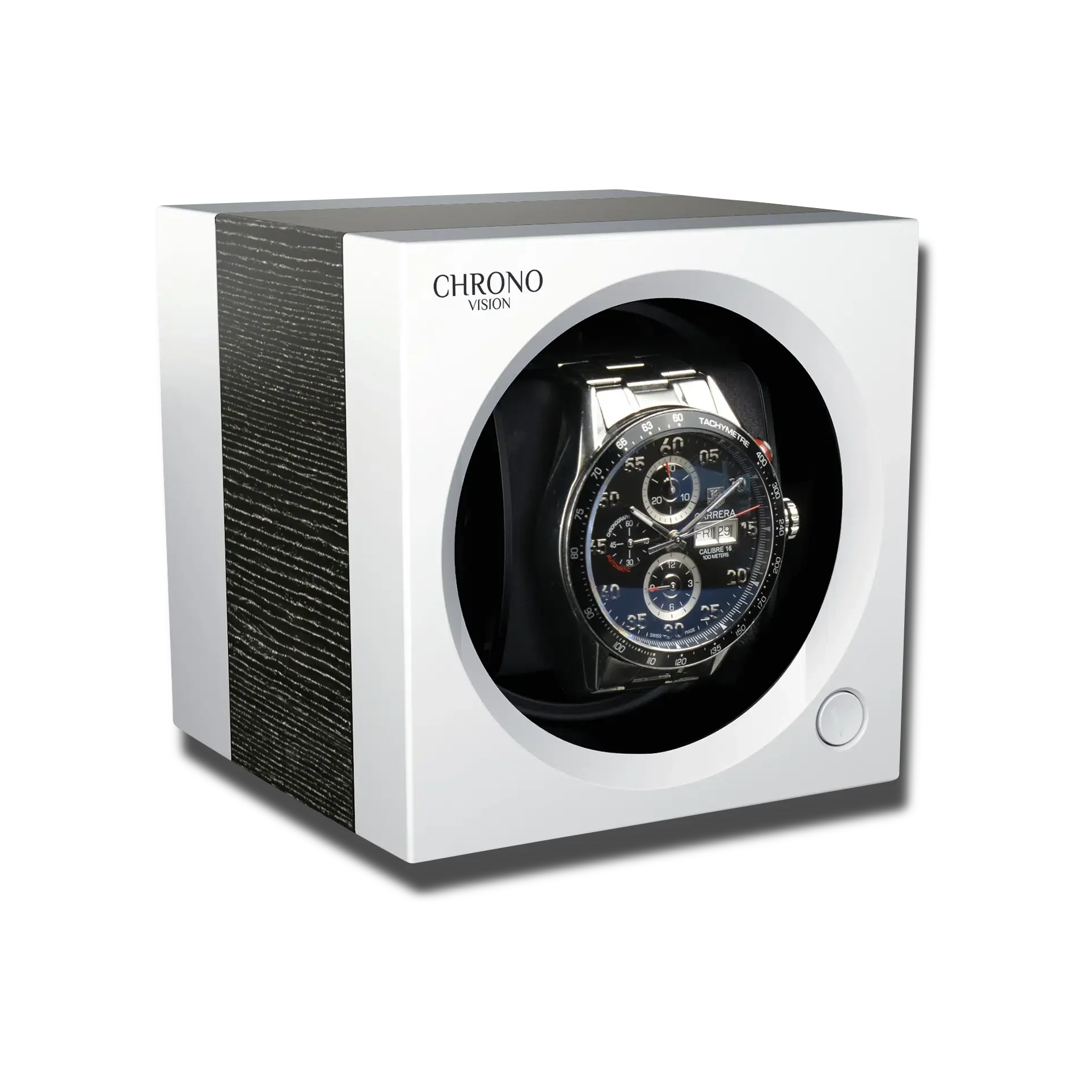 Remontoir Montre Satin Blanc Premium