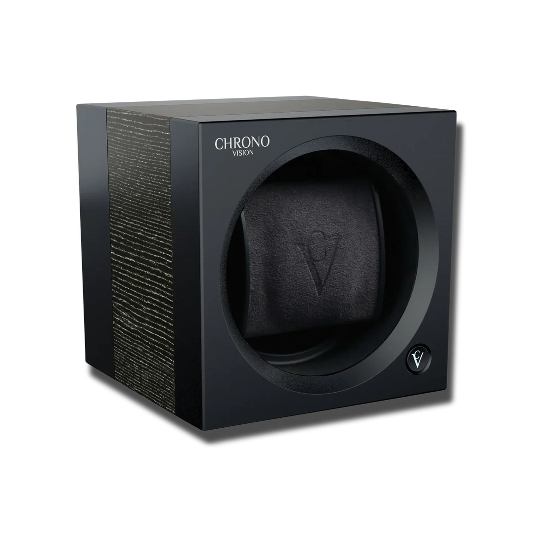 Remontoir Montre Satin Noir Premium