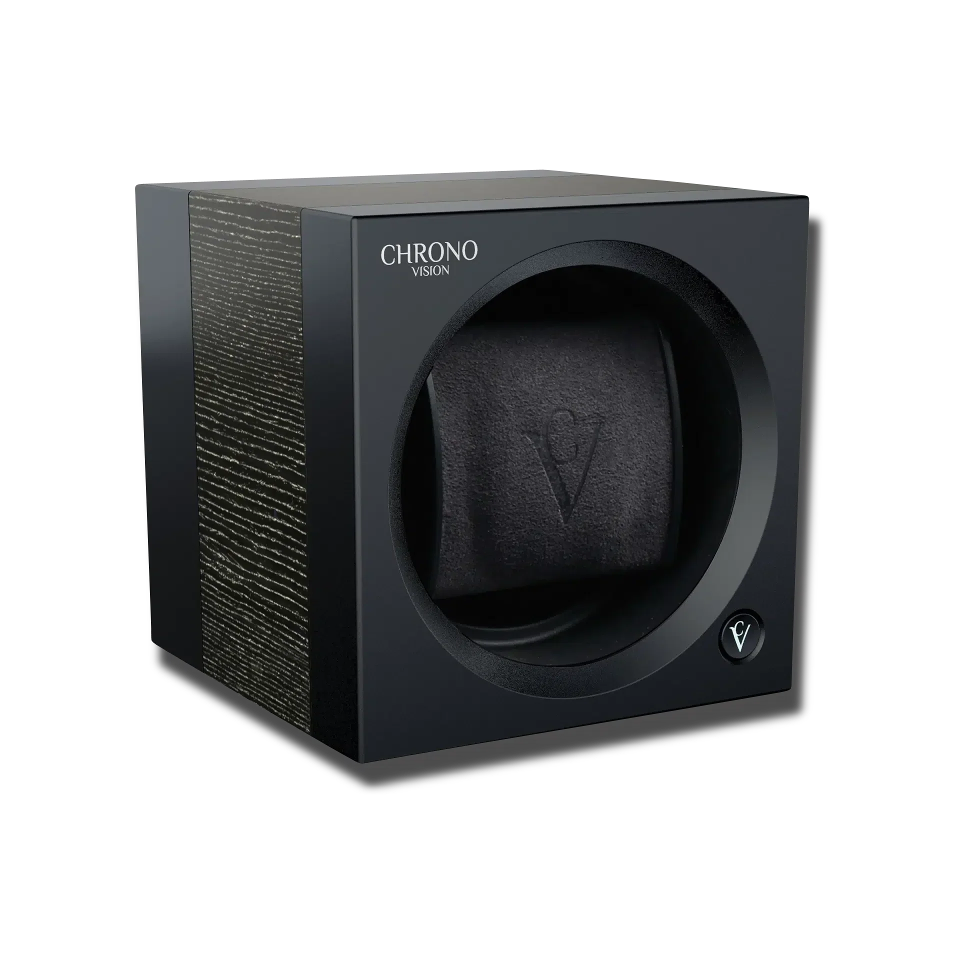 Remontoir Montre Satin Noir Premium