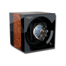 Remontoir Montre Bois Noyer Noir Luxe