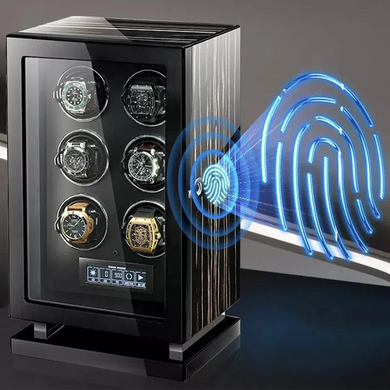 Coffre Fort Montre Bois 24 Places