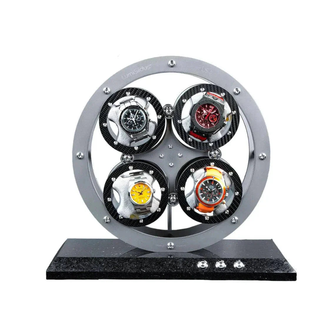 Coffre Fort Montre Carbone 4 Places Luxe