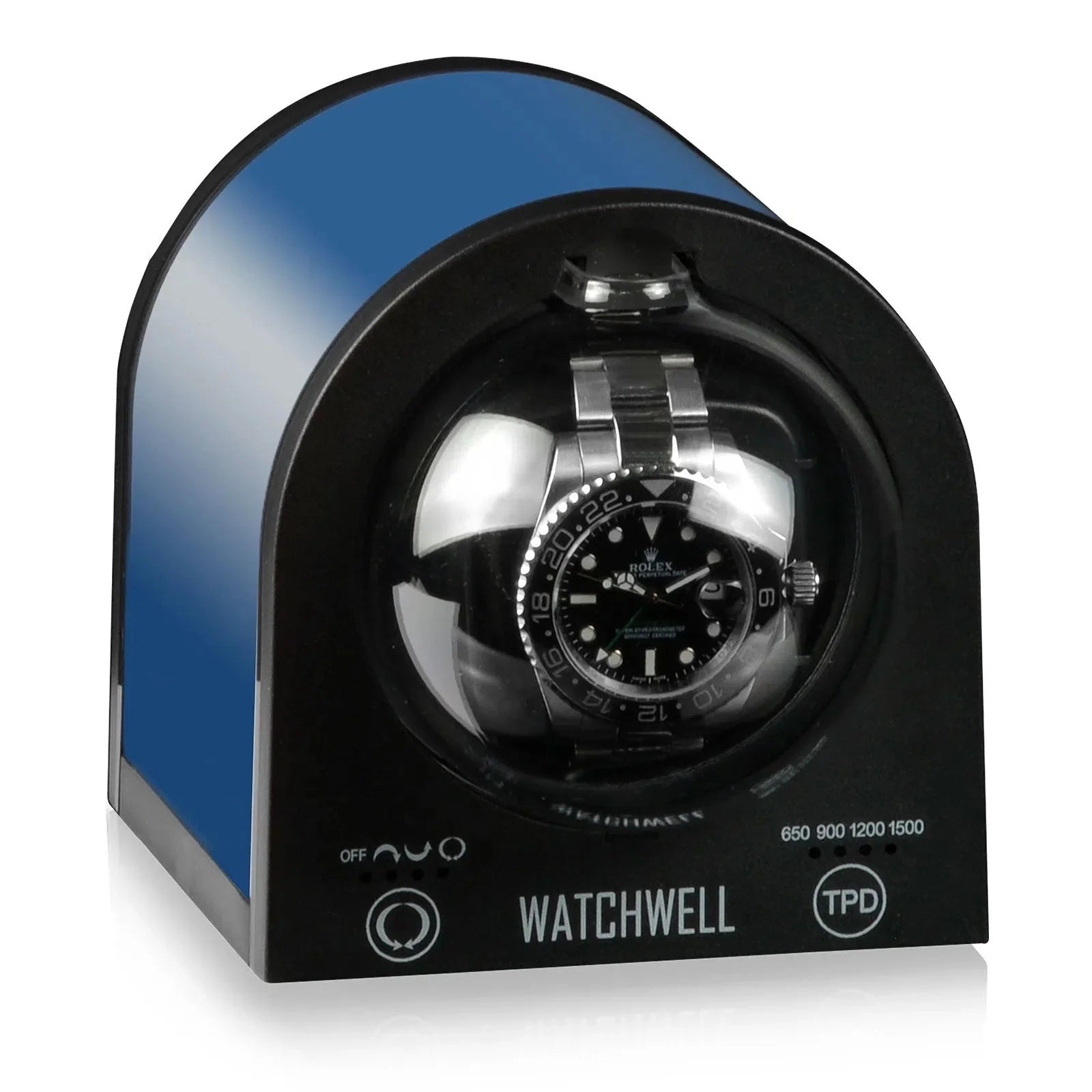 Remontoir Montre Bois Bleu Senator 1 Place