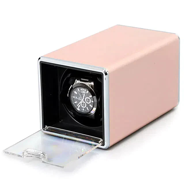 Remontoir Montre Métal Tube Dragée Rose Silencieux