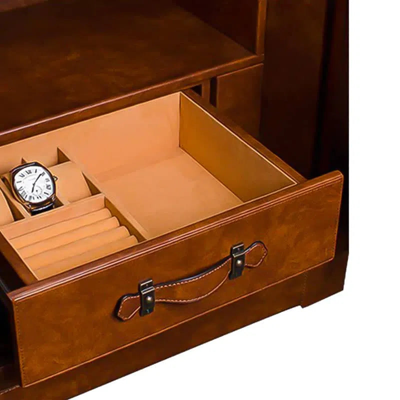 Coffre Fort Montres Métal 12 Remontoirs Premium