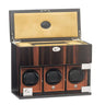 Coffre Fort Montre Bois Macassar 3 Remontoirs Silencieux