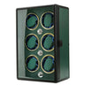 Coffre Fort Montre Métal Sextuor Vert Aluminium