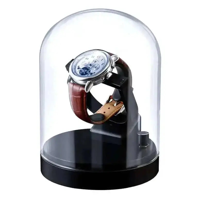 Remontoir Montre Plexiglas Cloche Verre Silencieux