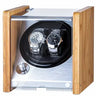 Remontoir Montre Bois Bambou Double Places