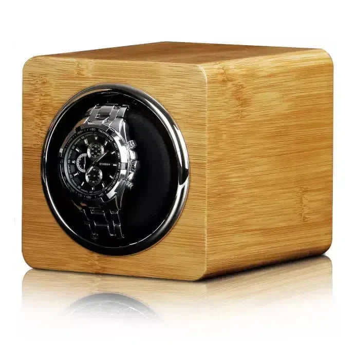 Remontoir Montre Bois Sapin Prisme 1 Place