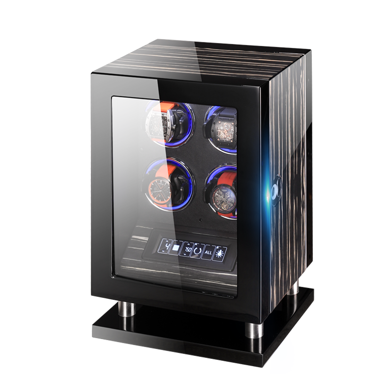 Remontoir Montre Bois 4 Places Quatuor Prestige