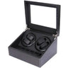 Coffre Fort Montre Cuir Noir 4 Places Vitrine