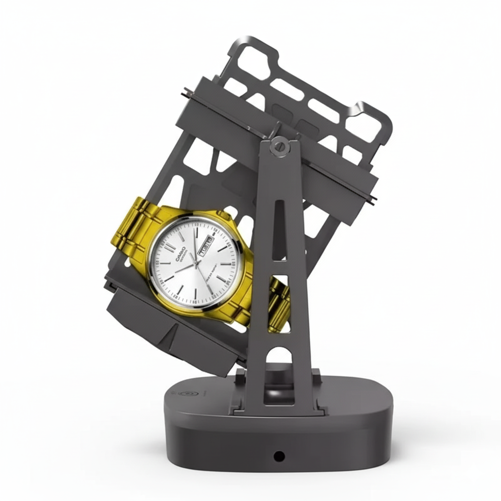Remontoir Montre Acrylique Double Rotation USB