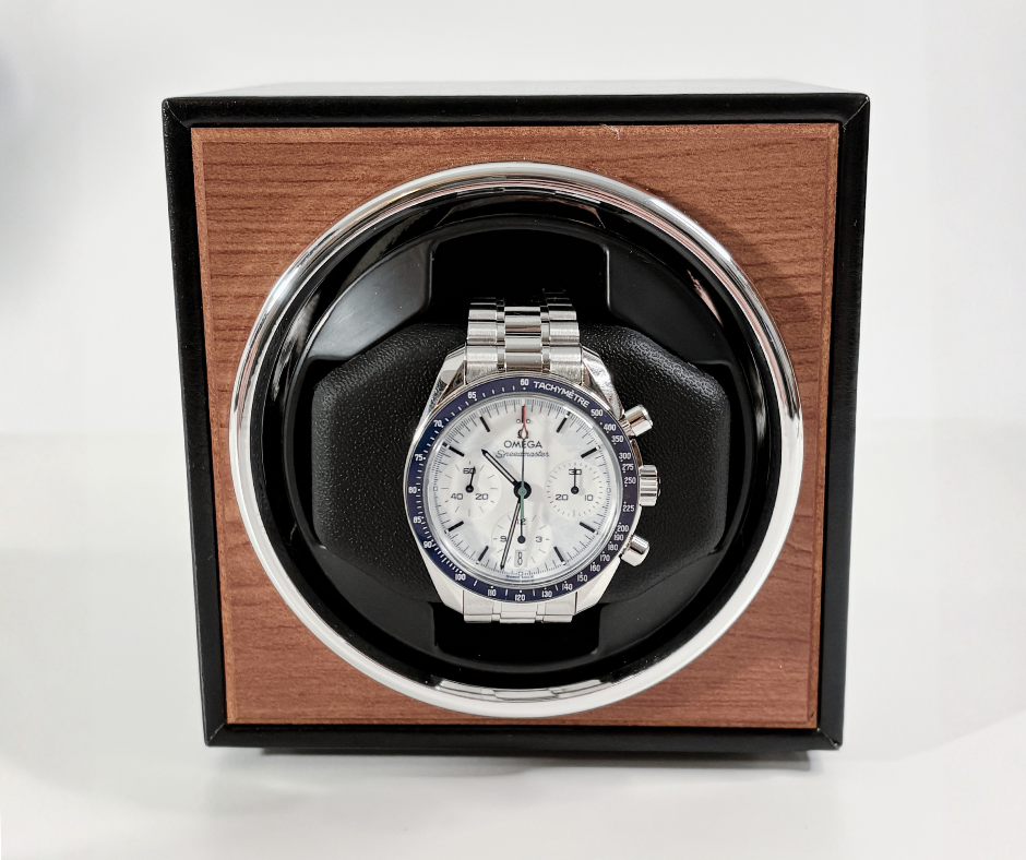 Remontoir Bois Prestige Mabuchi Rotation Silencieuse