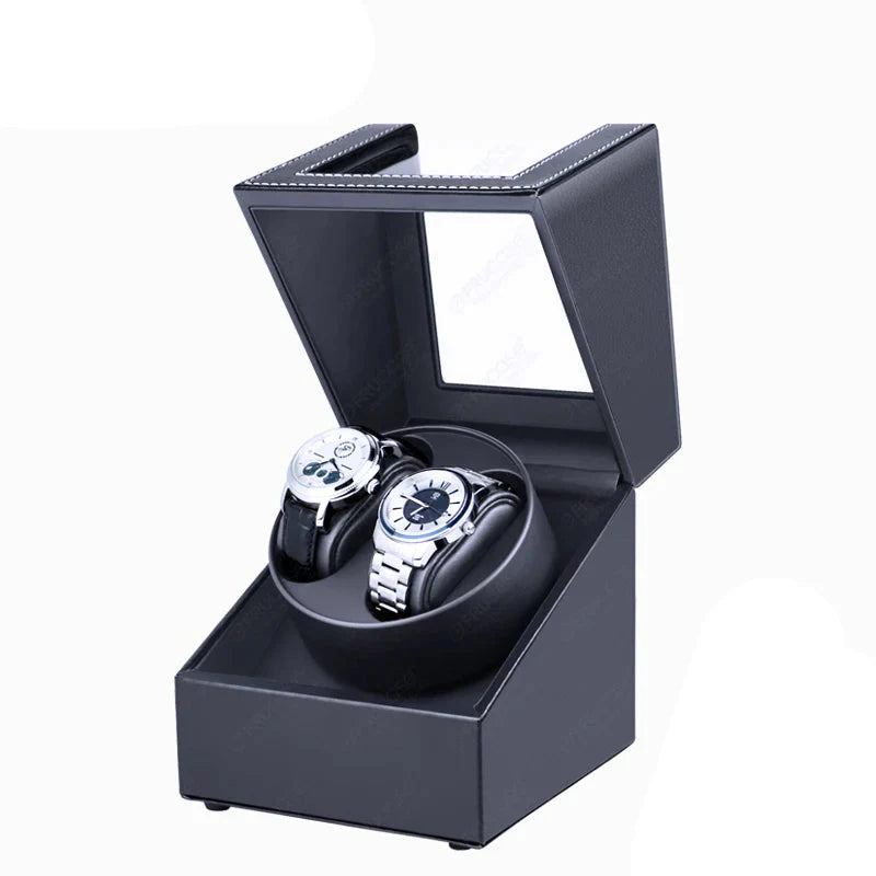 Remontoir Montre Cuir 2 Modes Rotation
