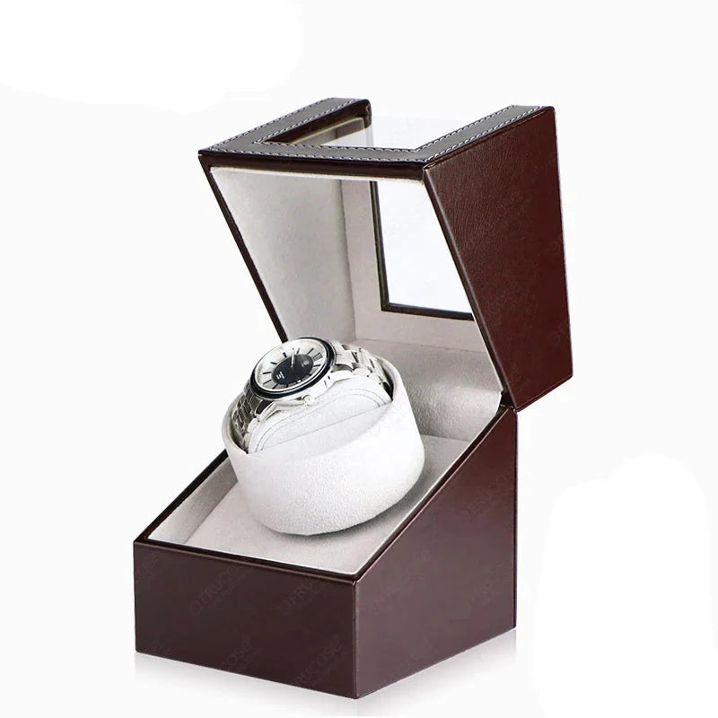 Remontoir Montre Cuir 2 Modes Rotation