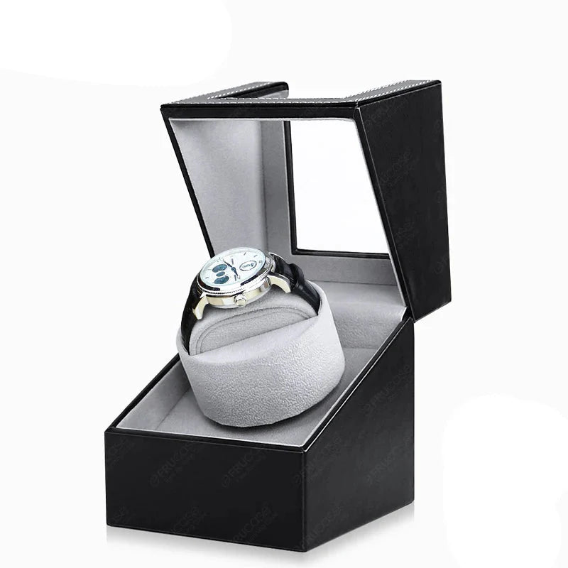Remontoir Montre Cuir 2 Modes Rotation