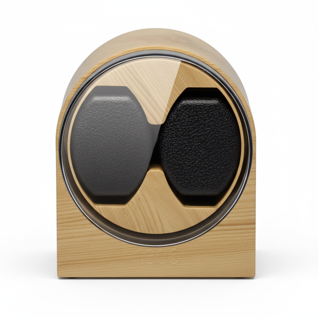 Remontoir Montre Bois 2 Places USB