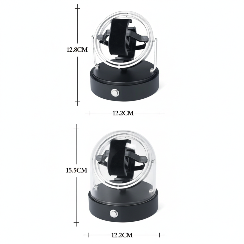 Remontoir Montre Métal Luxe Moteur Silencieux
