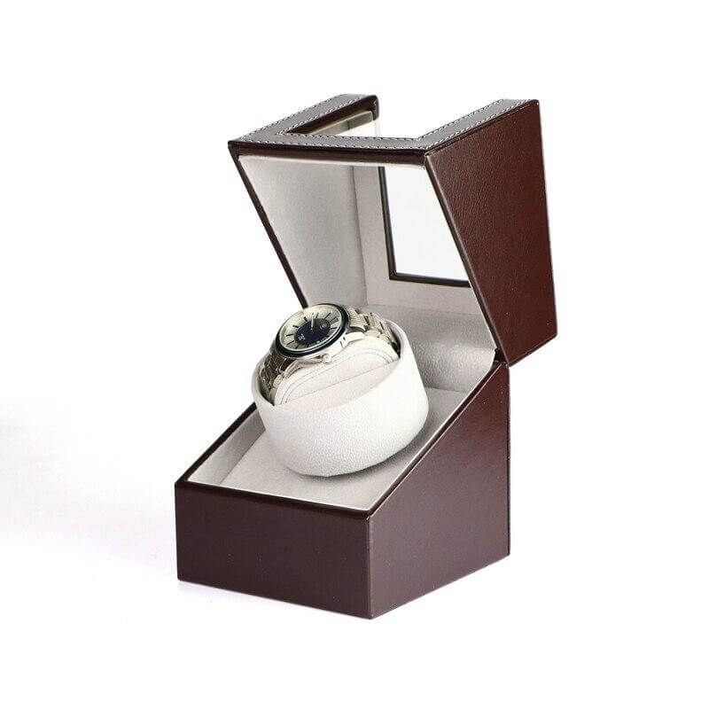 Remontoir Montre Automatique Cuir 1 Slot