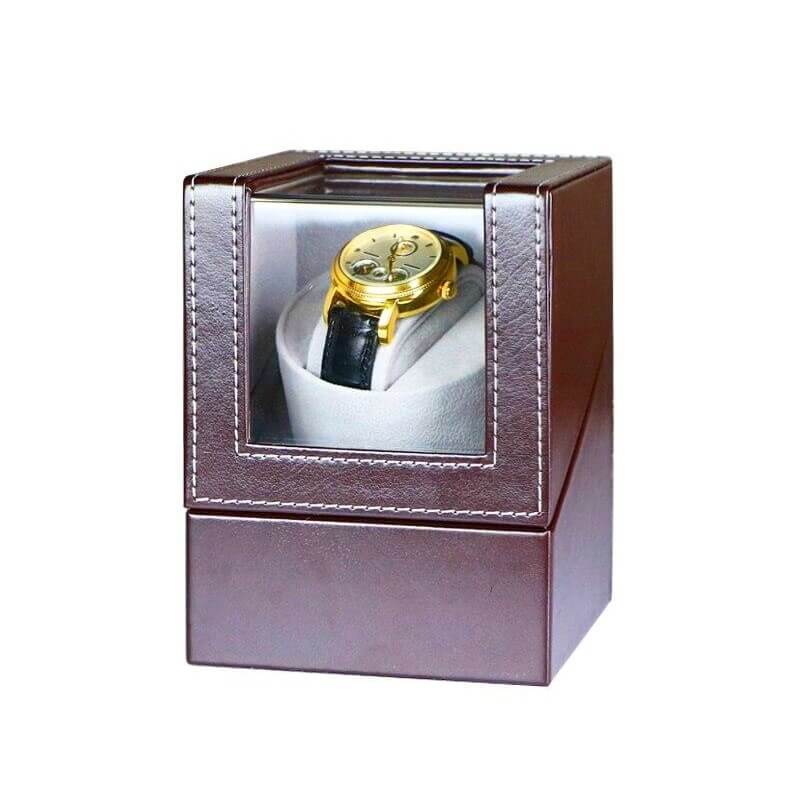 Remontoir Montre Automatique Cuir 1 Slot