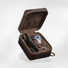 Boîte Bijoux Homme Cuir Marron Voyage
