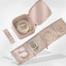 Pochette Bijoux Velours Compact Voyage Anti-Nœud