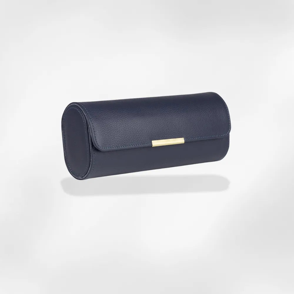 Étui Montres Cuir Luxe 3 Places Voyage