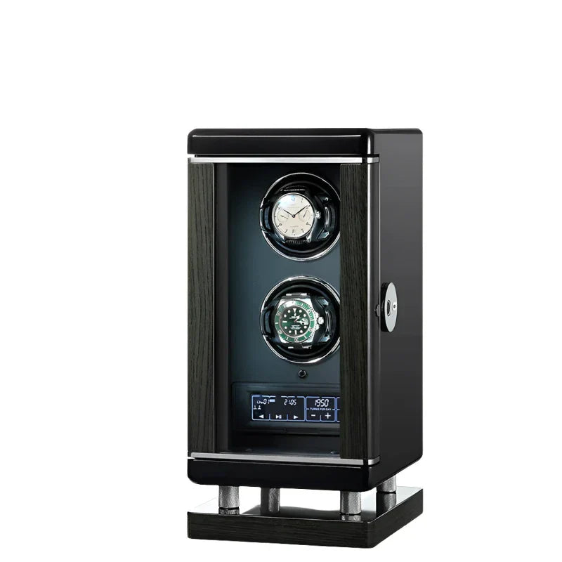 Armoire Remontoir Métal Diplomate Biométrique 24 Montres